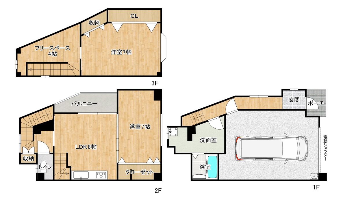 画像20393：明石市西明石町4丁目　戸建　賃貸　